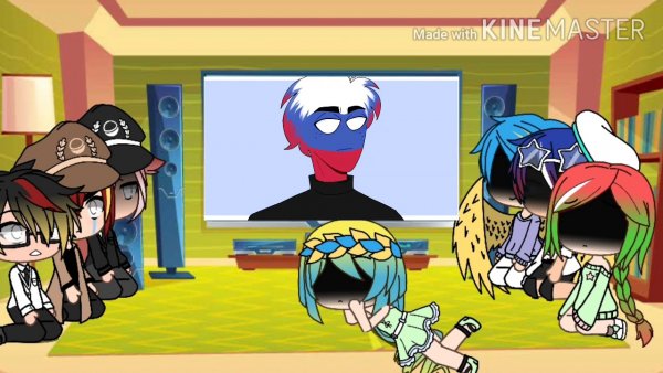 Реакция стран на меме гача лайф