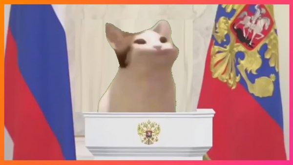 Кот с открытым ртом Мем
