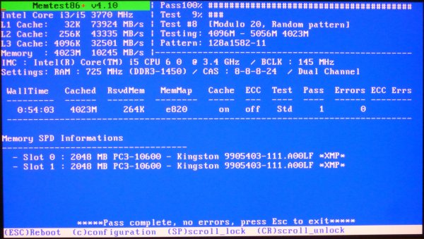 Memtest86+ 5.31b