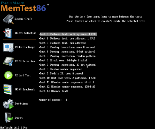 Memtest86 Pro