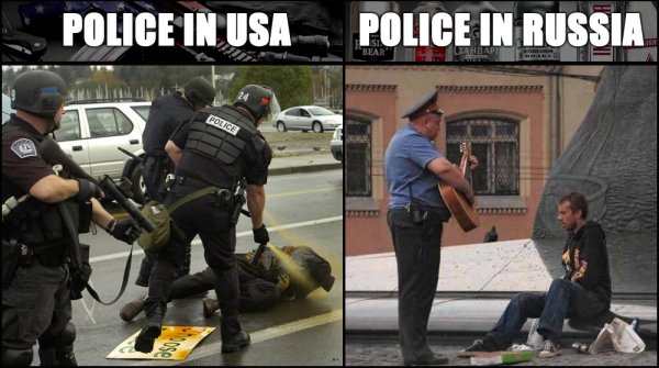 Мемы про полицию США