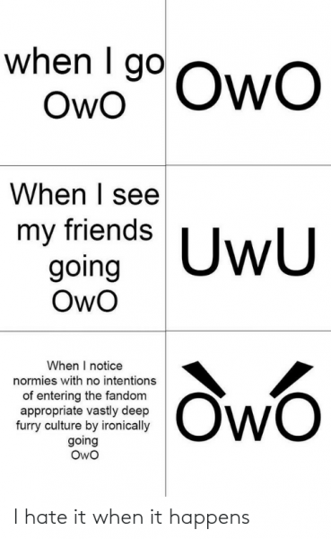 Owo uwu Мем