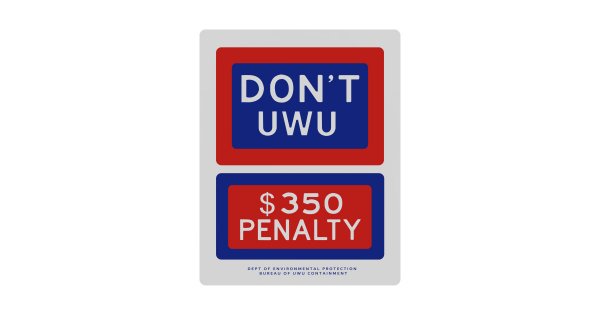 Don't uwu