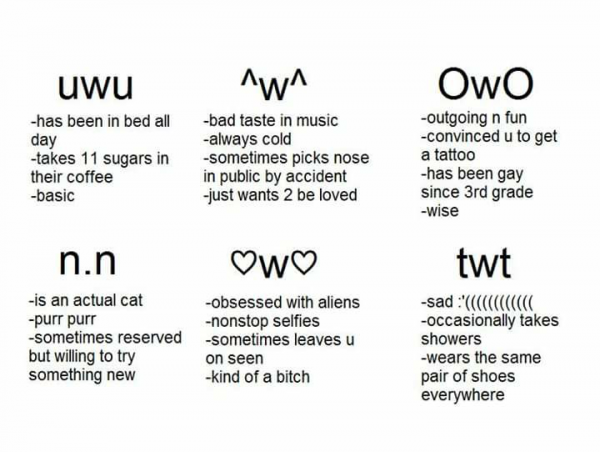 Что означает uwu
