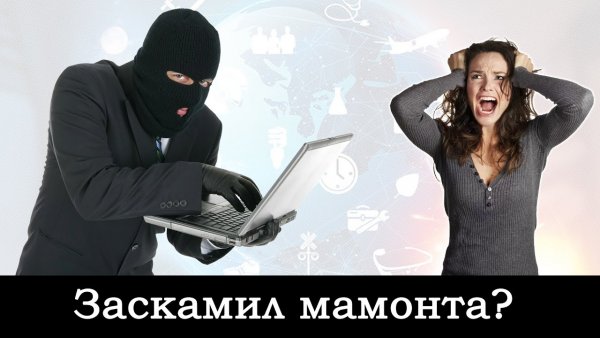 Заскамили мамонта сленг