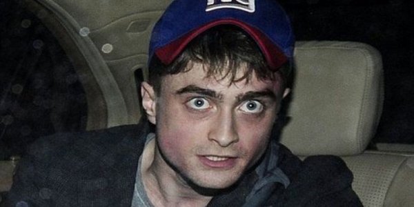 Дэниел Рэдклифф накуренный