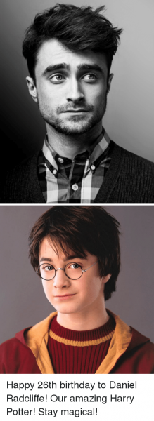 Дэниел Рэдклифф счастлив
