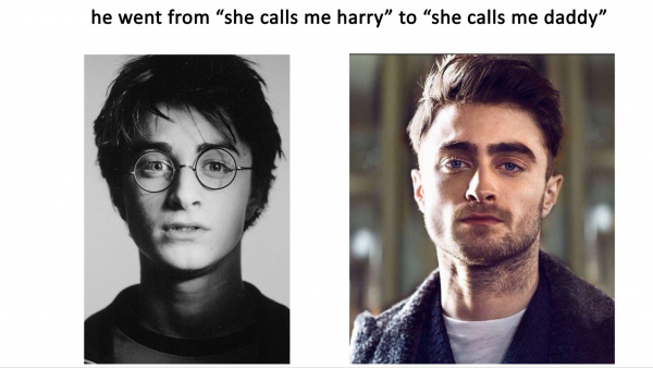 Мем про Дэниела Рэдклиффа