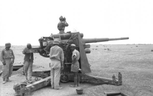 Немецкая зенитная пушка Flak 88