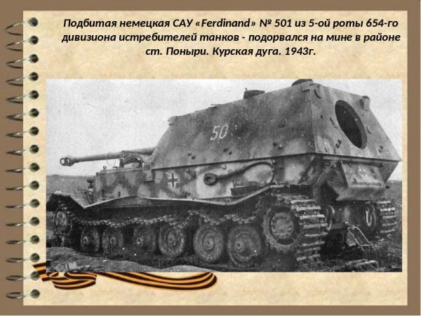САУ Фердинанд 501