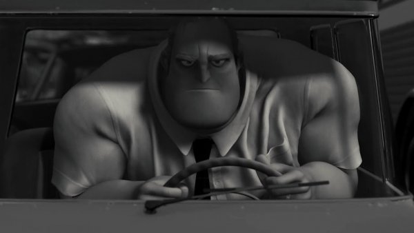 Суперсемейка отец в машине