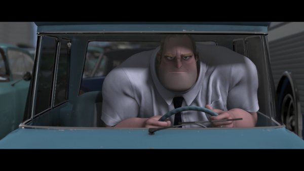 Суперсемейка Боб в машине