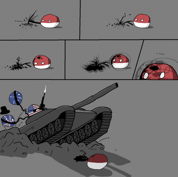 Countryballs комиксы Польша