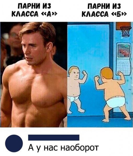 Мем про мальчиков в классе
