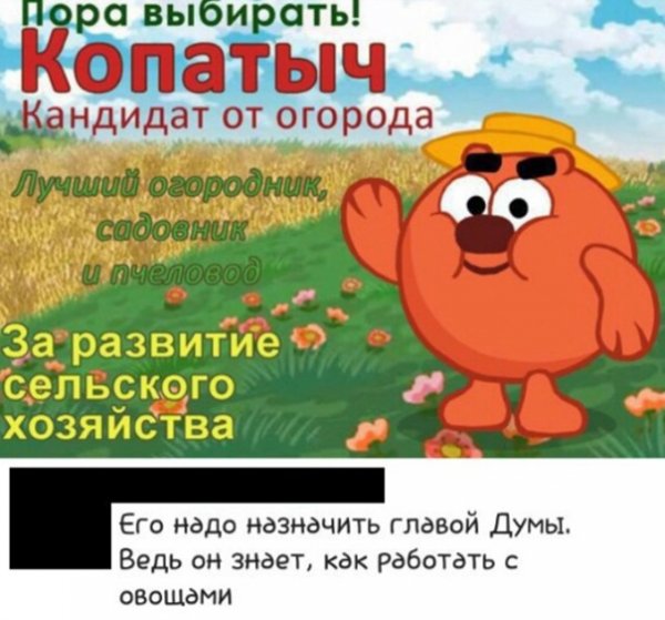 Копатыч прикольный