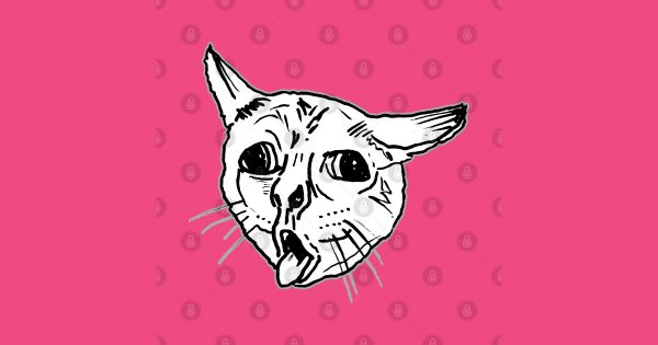 Кашляющий кот оригинал
