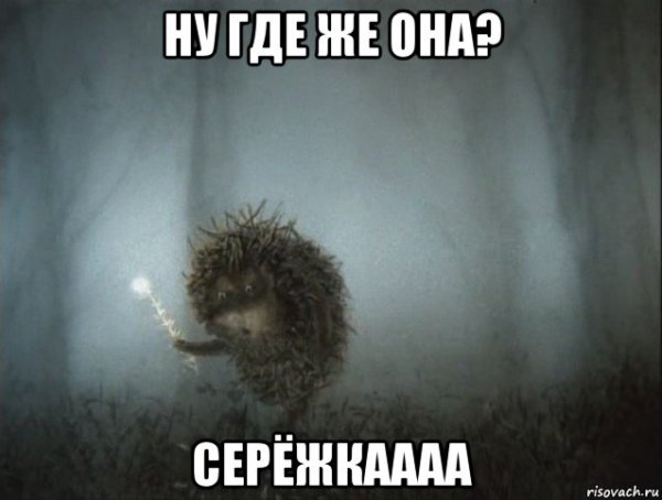 Ёжик в тумане мемы