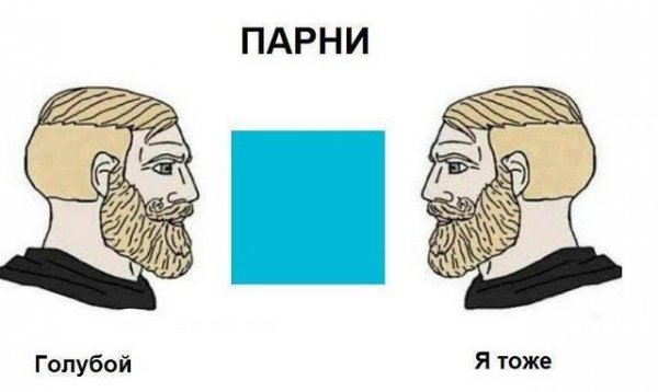 Я голубой я тоже Мем