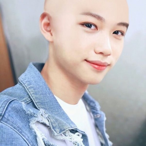 Феликс лысый Stray Kids