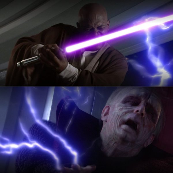 Дарт Сидиус против Мейса винду