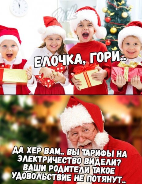До нового года приколы