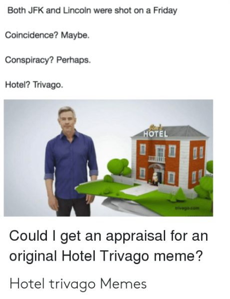 Отель триваго реклама Мем
