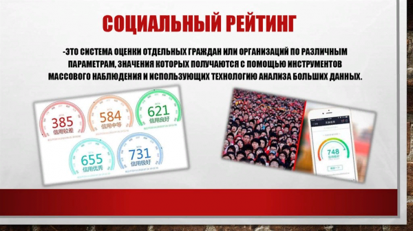 Китайская система социального кредита