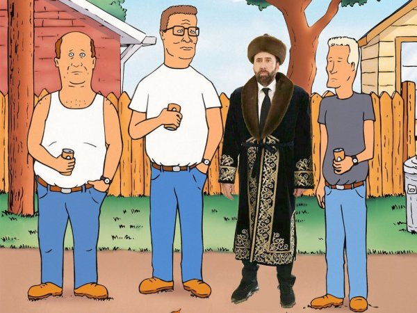 Николас Кейдж в Казахстане мемы