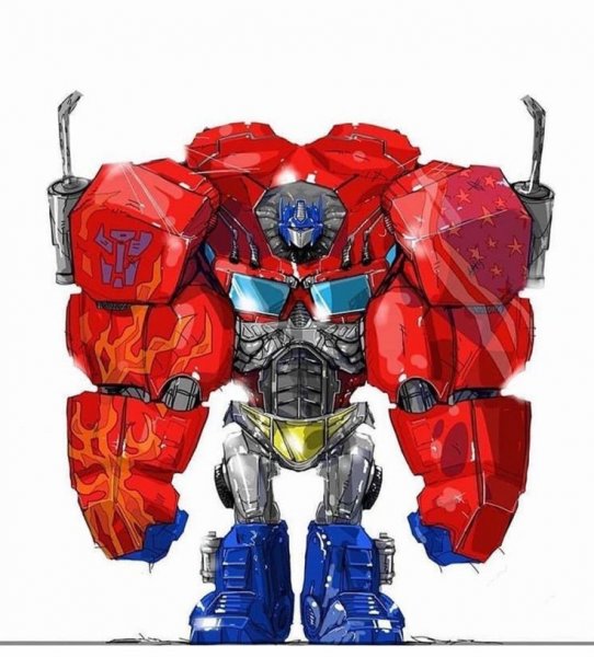 Трансформеры Оптимус Прайм Мем