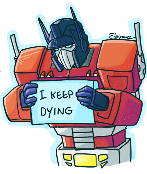 Оптимус Прайм Мем нерд