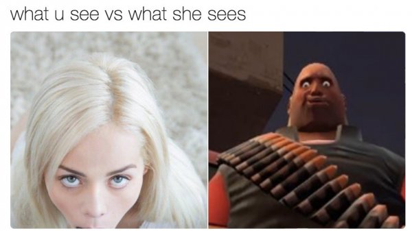 What she see девушка