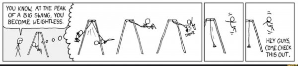 Качаться на качелях