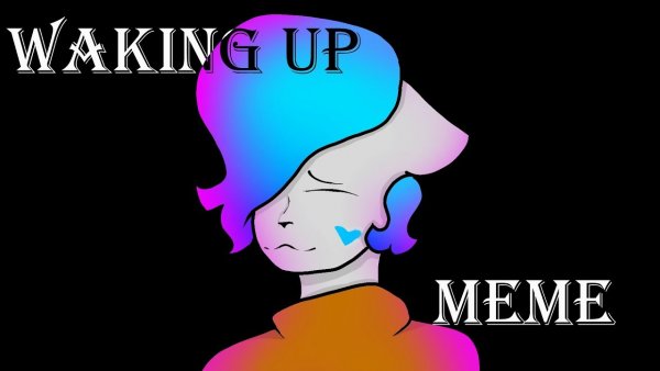 Wake up meme фон