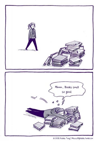Приколы про книги и чтение