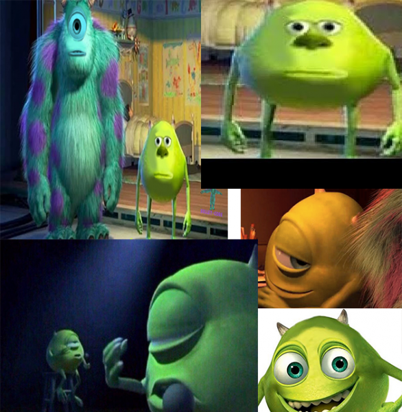 Корпорация монстров Майк Вазовски Мем