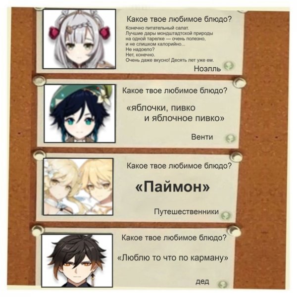 Геншин Манга