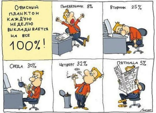 Офисные карикатуры