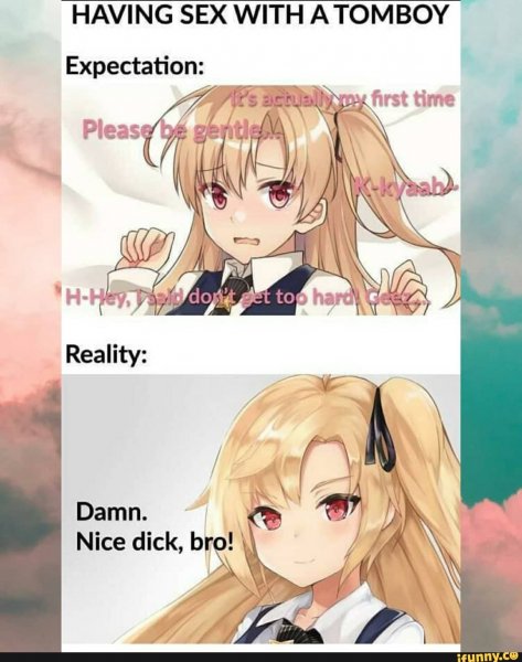 Nice dick bro аниме
