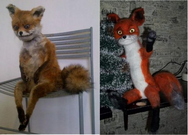 Упоротый Лис чучело