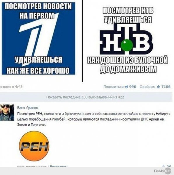 РЕН ТВ приколы