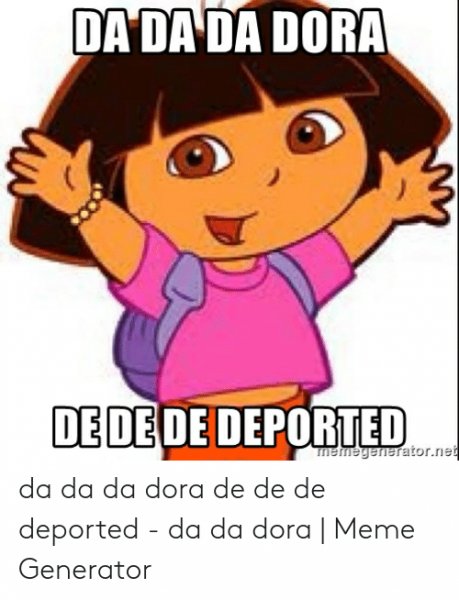 Меме Дора с днем