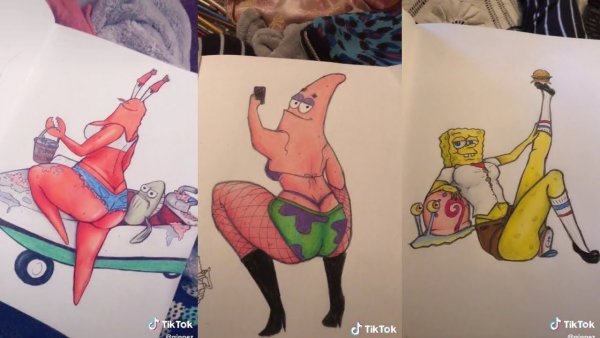 Рисунки из тик тока для срисовки