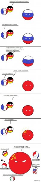 Комиксы СССР Countryballs