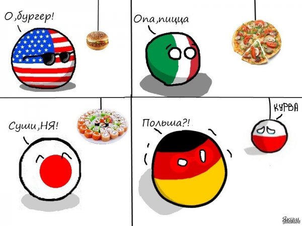 Кантриболз комиксы про Германию