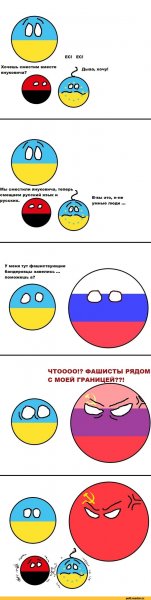 Кантриболз комиксы про Россию