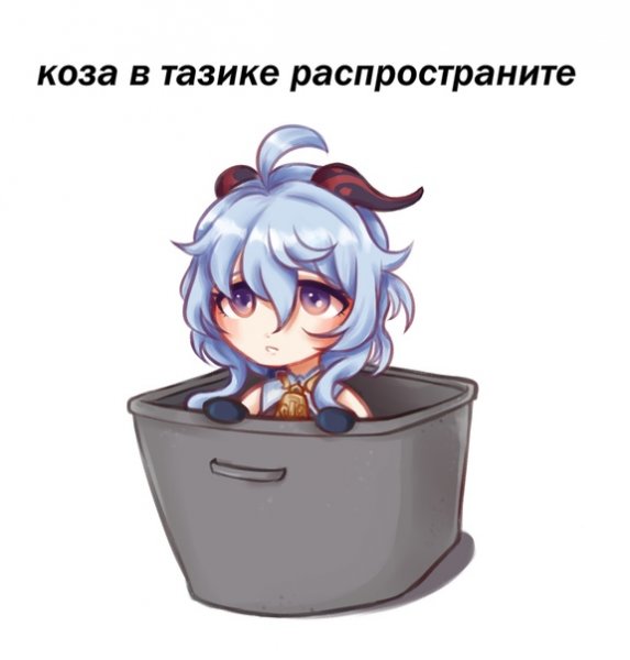 Коза в тазике распространение