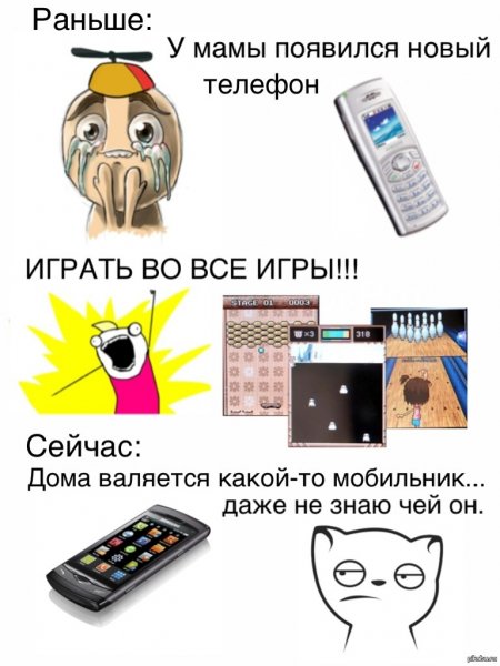 Мемы про современные смартфоны