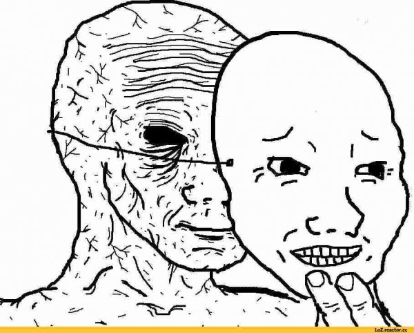 Wojak под маской