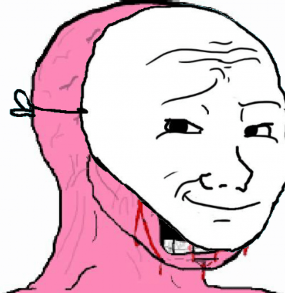 Wojak плачет маска