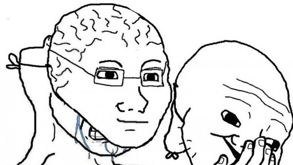 Wojak Мем даун